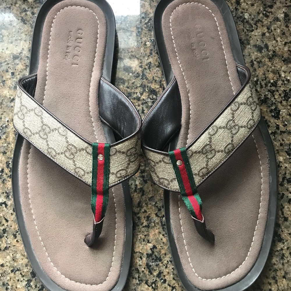 Men’s Authentic Gucci sandals